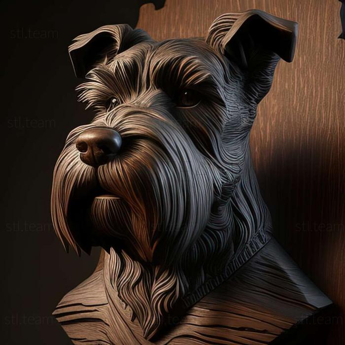 Animals Zwergschnauzer dog